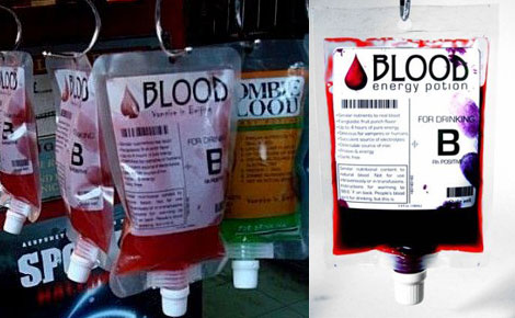科信公司提示广大消费者“血袋饮料”为三无产品被禁售